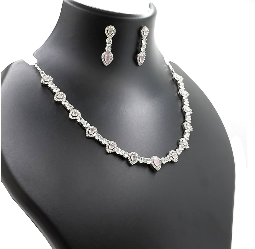 Enchanted Elegance: A Fairy Tale inspired Necklace set for the Sophisticated Modern Princess.